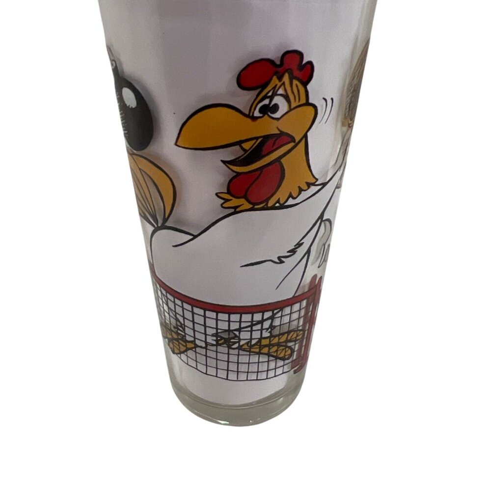 PEPSI Collector Series FOG HORN HENERY HAWK 1976 Warner Bros glass Vintage